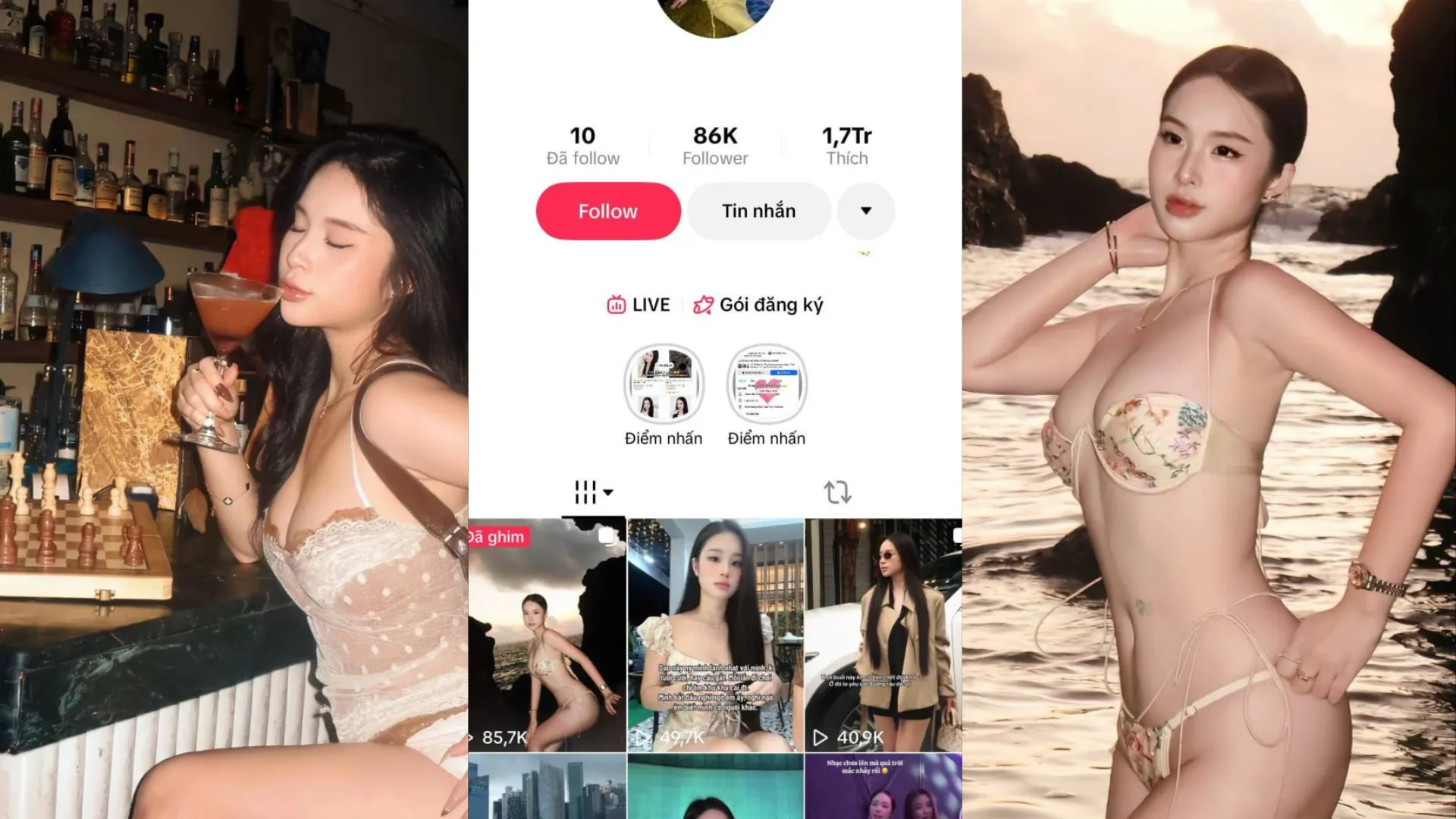 Ảnh thumbnail video [CHỌN LỌC] Dù tiểu thư đài cát, là tiktoker 91K phơ lâu đi chăng nữa thì khi cu nhét vào bím cũng ớ ớ sâu quá chồng ơi mà thôi